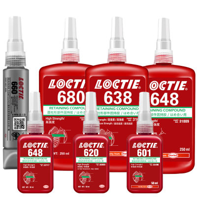 50250ml Loctite 638 648 680 RETAINING COMPOUND 660 601 603 Cylindrical Parts Hold Glue 609 620 641 Bearing Adhesive Sealing