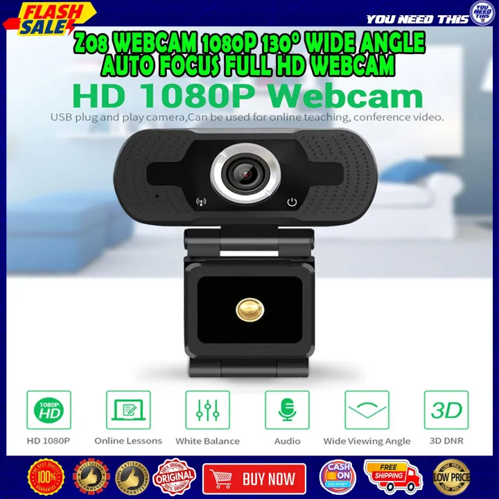 AUTHENTIC HD 1080P WEBCAM AUTOFOCUS WEB CAMERA CAM FOR PC LAPTOP