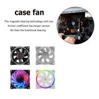 ☈✸ Computer Case CPU Cooler Fan Fluid Dynamic Bearing Ventilador PWM Intelligent Temperature Control Silent Radiator