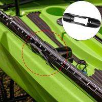 [Big sale]1ชุด Marine Kayak Canoe เรืออุปกรณ์เสริมคลิปพลาสติกผู้ถือ Oars Keeper!