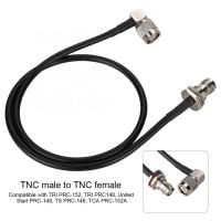 60cm TRI Antenna Extension Cable TNC Male to TNC Female Compatible with TRI PRC-152 10W Maximum Power