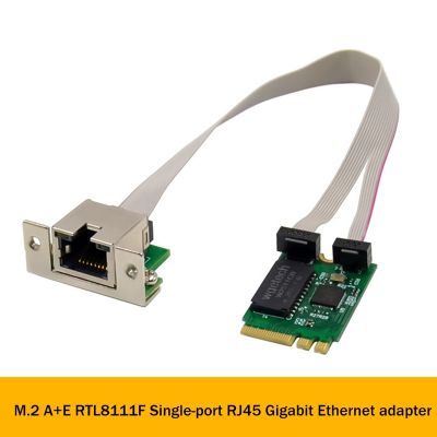 1Set Single Port RJ45 Ethernet Network Card Industrial Computer LAN Network Card Green