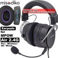 Misodiko อัพเกรดแผ่นรองหูฟังสำหรับ Mpow Air Prose ไร้สายสาย2.4G Gaming Headset