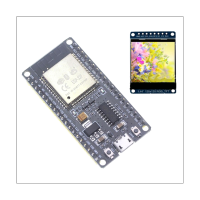 ESP32 Module Development Board Wireless WiFi+Bluetooth ESP32-WROOM-32 Module Black with 1.44 Inch Color Screen