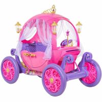 24V Disney Princess Carriage รถแบตเตอรี่เจ้าหญิง รถฟักทองเจ้าหญิง ลิขสิทธิ์แท้จากดิสนีย์ นำเข้าจาก USA ของแท้ 100%