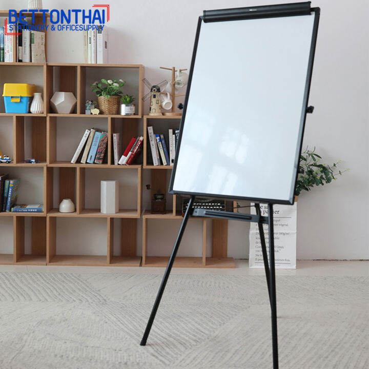 Deli 7892 Flipchart Flip Chart กระดานฟลิปชาร์ท กระดานไวท์บอร์ด 3 ขา