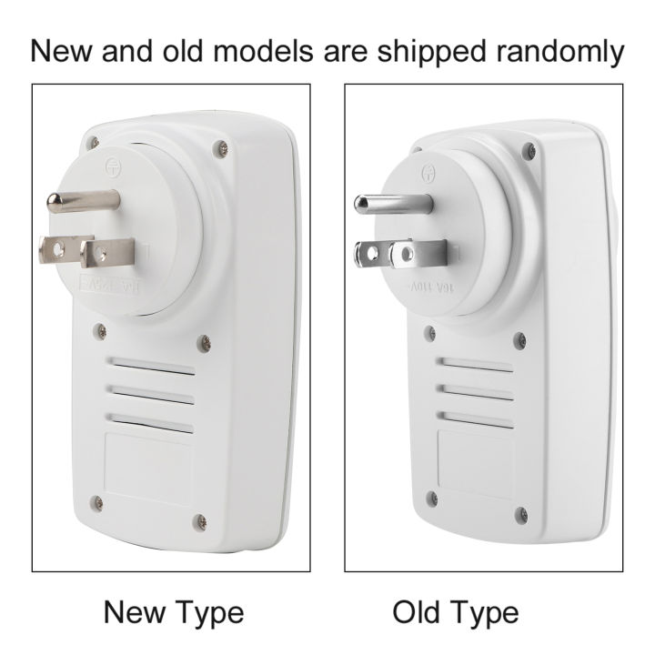 Wireless Remote Control Switch Outlet Plug No Wiring for Household