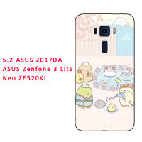 เคสนิ่มสำหรับ ASUS Z017DA/Zenfone 3 Lite/ Neo ZE520KL/Z01MD (ZD552KL)/ X00LD/ZD553KL/Z012D/ZenFone3 (ZE552KL)/Z010D/ Z01HDA/ZE553KL ซิลิโคน