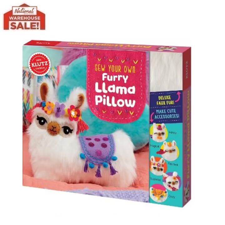 PP KLUTZ SEW YOUR OWN FURRY LLMA PILLOW Lazada PH