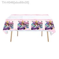 ♤ Pink Gabby Dollhouse Tablecloth Party Decorations Balloons Cup Plate Kids Birthday Supplies Baby Shower Kids Party Decoration
