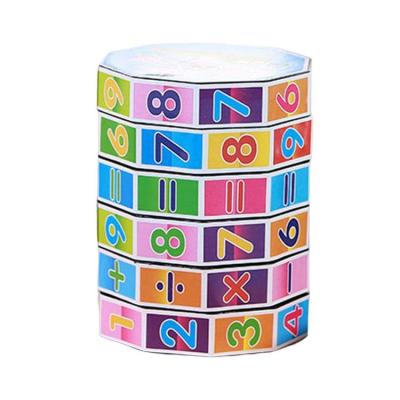 Math Cube Puzzle Kid’s Mathematics Puzzle Cubes Toys Puzzle Educational Learning Math Toy for Boys Girls Birthday Gifts and Christmas Stocking Stuffers designer