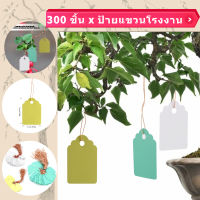 【COD】Ready 300Pcs ป้ายพีวีซีกันน้ำแบบใช้ซ้ำได้ในสวนพืชป้ายแขวนป้ายดอกไม้ 3.6x2.5 ซม