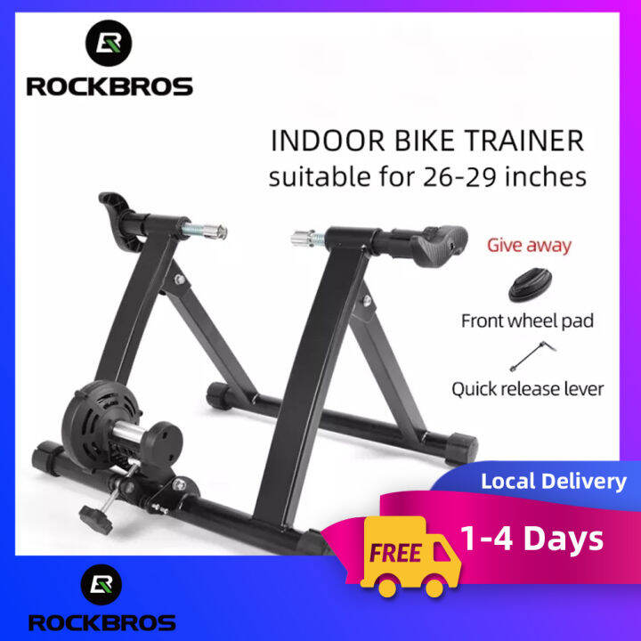 ROCKBROS Bike Trainer Resistance MTB Roller Trainer Foldable