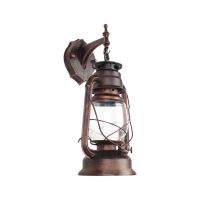 E27 Retro Vintage Antique Rustic Lantern Lamp Wall Sconce Light Fixture