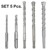 เซ็ท ดอกสว่าน เจาะปูน แบบโรตารี่ 6.5x160 / 8x160 / 10x260 / 12x260 / 16x260 มม.  SetDrill Rotary Hammer Drill Bit 6.5x160 / 8x160 / 10x260 / 12x260 / 16x260 mm.