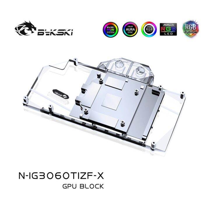 bykski-gpu-water-cooling-block-ใช้สำหรับ-battle-ax-geforce-rtx3060ti-8g-gpu-card-full-cover-หม้อน้ำทองแดง-rgb-light