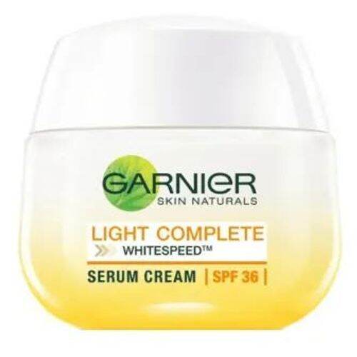 Garnier Light Complete Whitening Serum Cream Spf 36 50ml Lazada 7016