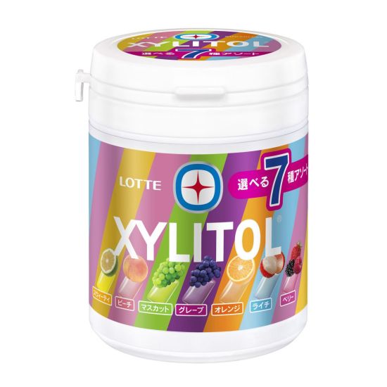 Kẹo cao su lotte xylitol 7 vị trái cây 143g - ảnh sản phẩm 1
