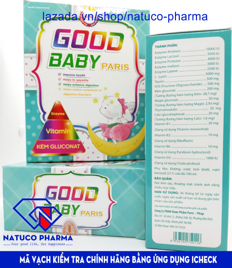 Siro giúp bé ăn ngon good baby - paris - bổ sung vitamin, enzyme - ảnh sản phẩm 3