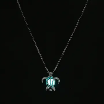 Glow in the deals dark turtle necklace