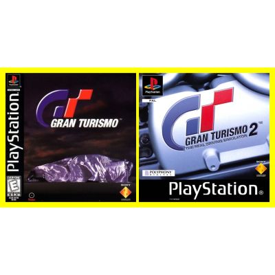 Gran Turismo 1-2 แผ่นเกม PS1 PS2