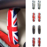 AUnion Jack รถตกแต่งสไตล์ที่จับประตูด้านในสำหรับ Mini Cooper Countryman R60 (2ชิ้นเซ็ต) อุปกรณ์จัดแต่งทรงผมอัตโนมัติ