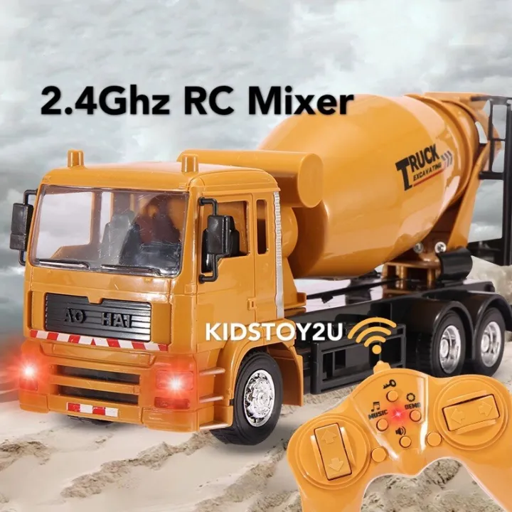 Lori Simen 2.4Ghz RC Mixer Construction Remote Control Mixer Truck