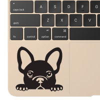 น่ารัก Peeking Bulldog สติกเกอร์แล็ปท็อปสำหรับ MacBook Pro 16 "Air 13 Retina 11 15 นิ้ว Mac แป้นพิมพ์ Trackpad ผิวโน้ตบุ๊ค Decal-ccry73413