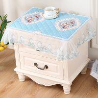 Home bedroom refrigerator bedside table cover cloth dust cover coffee table set universal cover towel small tablecloth