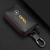 ∏۩∈ For opel insignia astra j h g corsa d Car Accessories Carbon Fiber Car Key Case Men Ladies Key Storage Bag