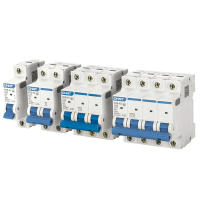 : "{ CHNT Din Rail Miniature Circuit Breaker NXB-6 C Series 1234P 10162025304063A สวิตช์ป้องกันในครัวเรือน