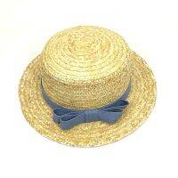 แฟชั่นเด็ก Sun หมวกเด็กน่ารัก Sun หมวก Bow Hand Made ผู้หญิงหมวกฟาง Beach Big Brim หมวก Casual Glris หมวกฤดูร้อน