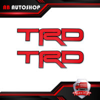 สติ๊กเกอร์ Sticker TRD สี Red Hilux Vigo Revo Toyota 2, 4 ประตู ปี2004 - 2014 ขนาด 38x11 .มีบริการเก็บเงินปลายทาง