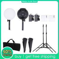 Blesiya 2 Pieces Photography Dimmable Dual Color Light Lamps For Video Recording