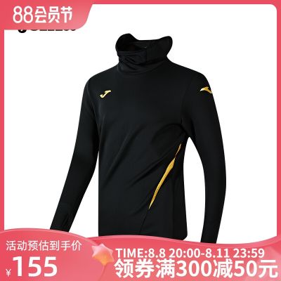 2023 High quality new style Joma23 new winter long-sleeved T-shirt mens high-necked thermal top running fitness outdoor sportswear