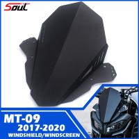 Motorcycle Aluminium Alloy Sports Windshield Visor Windscreen Fits For YAMAHA MT09 MT-09 FZ09 2017 2018 2019 2020 17-20