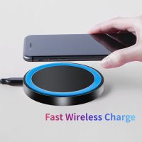 Wireless Charger Ultra Thin 5W Wireless Charging Pad For iphone 13 12 11 Fast Charging for Samsung Huawei Mate 40 Pro