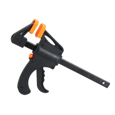 Release Squeeze F type Quick Bar Clamp For Measuring Nylon Clip Multifunction Woodworking Fixture Fixed Clip