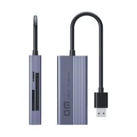 ✟♤ DM CR027 3 in 1 SD/TF/CF Muldti card reader with USB port