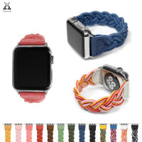 Lebanda colorful woven strap suitable for series 7 6 SE 5 4 3 2 woven nylon strap suitable for classic design