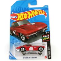 2021-10 Hot Wheels Cars 64 CORVETTE STING RAY 1/64 Metal Diecast Model Cars Kids Toys Gift