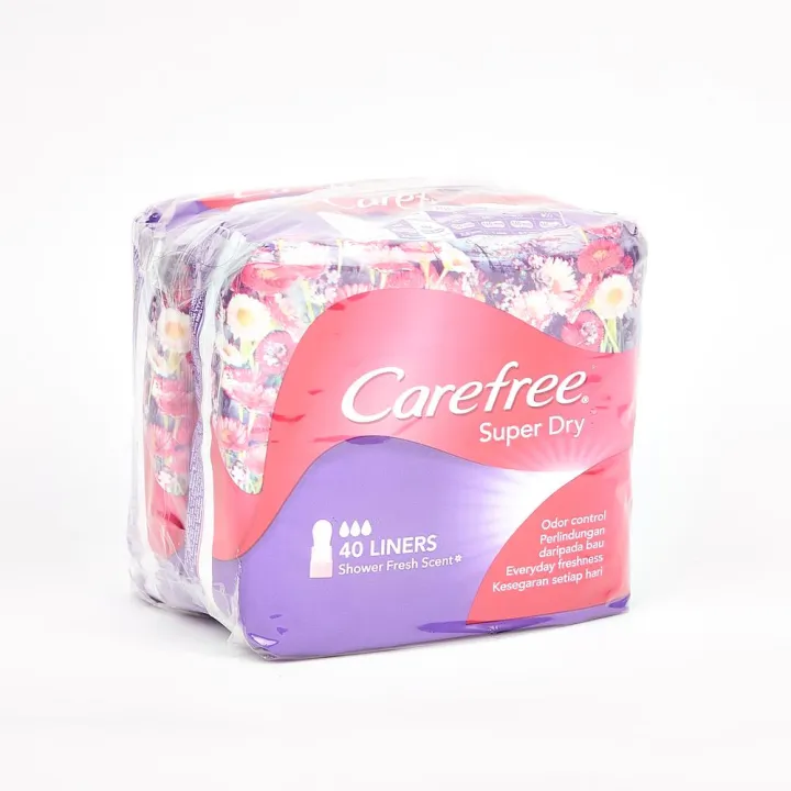 Carefree Super Dry Panty Liners 40 pcs Lazada PH