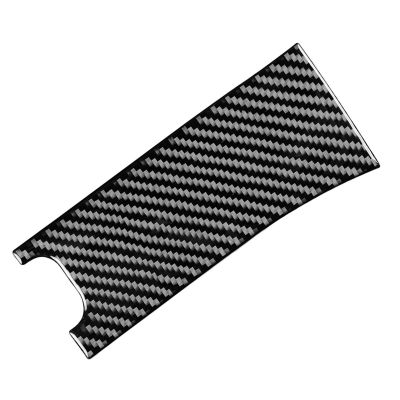 dfthrghd Carbon Fiber Handbrake Groove Panel Cover Sticker Car Handbrake Groove Trim Sticker Decoration for Toyota for Tacoma 2015-2020