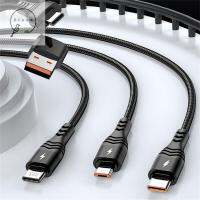 ZIAAN สายไฟ USB หนึ่งสายชาร์จแบตเตอร์สำรองหนึ่งสายชาร์จโทรศัพท์มือถือไมโคร USB ที่ชาร์จความเร็วสูง USB สายเคเบิล USB 6 In1สายดาต้า5A สายชาร์จชาร์จเร็ว