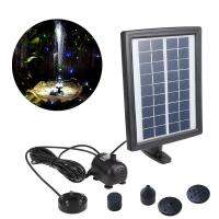 LED Solar-Powered water pump Brushless DC Solar Power Fountain Pool Water Pump Garden Plants Watering Kit Solar Pond Pump Kit