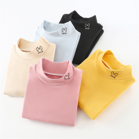 TINGQI Ready Stocks Baby Kids Girls Boys Autumn Winter De-Velvet T-shirts Soft and Warm Tops Tees All-match Tshirt Child Casual Wear For 0-7 Years