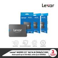 Lexar NQ100 2.5” SATA III (6Gb/s) Internal SSD, Up to 550MB/s Read (อุปกรณ์จัดเก็บข้อมูลภายใน)