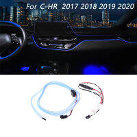 Car Interior LED Dashboard Frame Light Instrument Panel Trim Atmosphere Light for Toyota C-HR 2017 2018 2019 2020