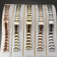 20มม. สายนาฬิกา316L สแตนเลสผู้ชาย Watchband อะไหล่สายรัดข้อมือแปรงและขัดสำหรับ Oyster Perual Gmt NH35กรณี