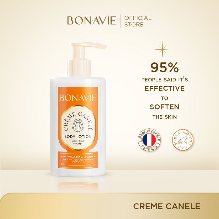 BONAVIE Body Lotion Creme Canele Lazada Indonesia